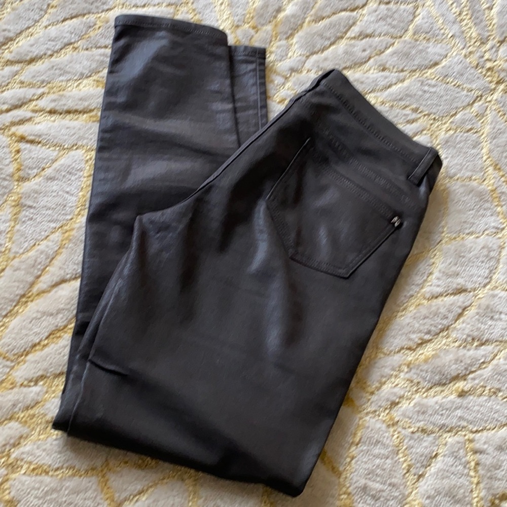 Victoria Secret mid rise coated skinny pants